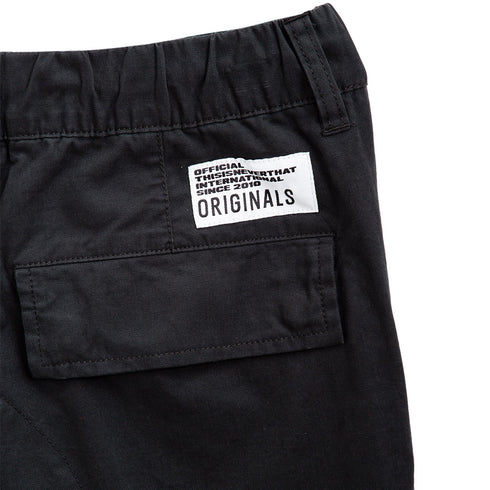 Thisisneverthat BDU Pant Black TN241WPARP05 Degli Uberti
